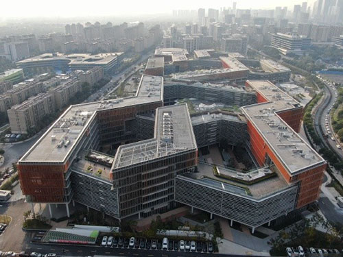 杭州漢克斯在阿里巴巴西溪四期空調(diào)機(jī)房降噪項目取得圓滿完工！