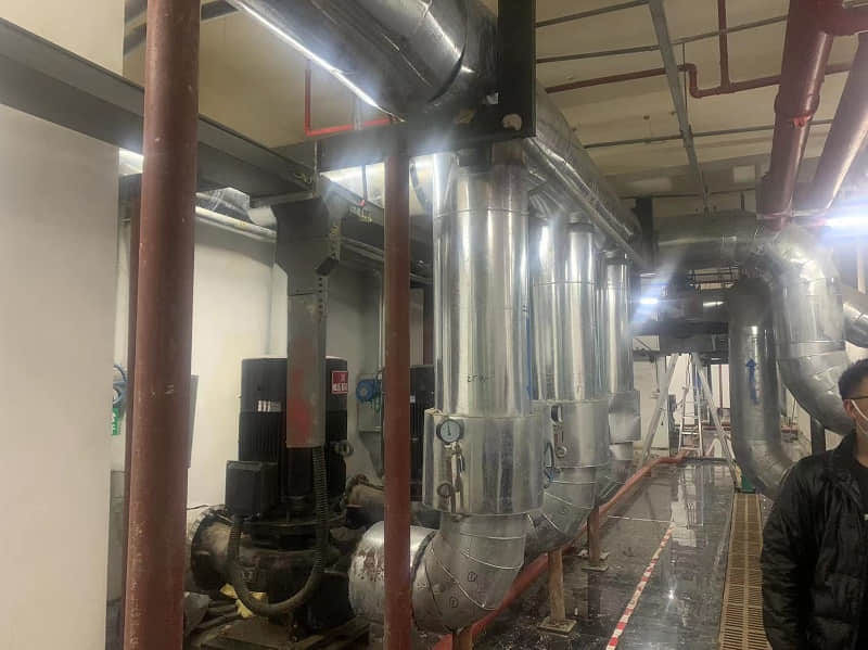 歐隆盛源南、北換熱站減振隔音降噪項目案例
